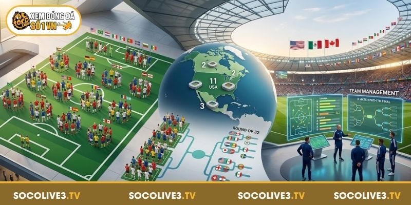 World Cup 2026 - Bước Ngoặt Mới Của Làng bóng Đá Toàn Cầu 2 Quy mô mở rộng và những điều chỉnh đáng chú ý của World Cup 2026